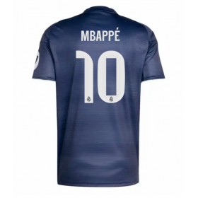 Pánské fotbalový oblečení Real Madrid Kylian Mbappe #10 Venkovní košile 2025-26 Krátkým Rukávem